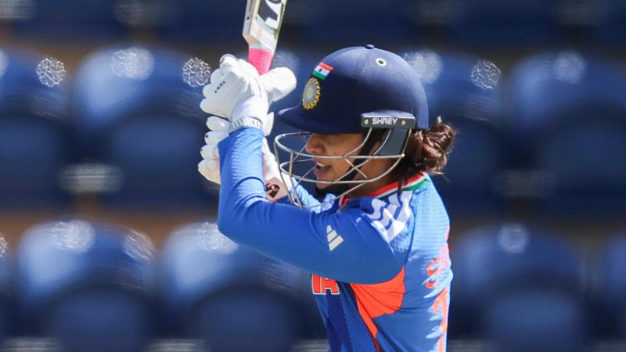 Women's T20 World Cup 2026 | 'If she scores, the cup is definitely coming home...': Veda Krishnamurthy on Smriti Mandhana Smriti Mandhana (Pic: X/@BCCIWomen)