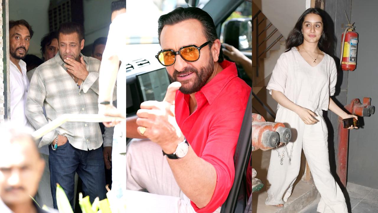Spotted in the city: Salman Khan, Saif Ali Khan, Shraddha Kapoor and more Spotted in the city. Pics via Yogen Shah