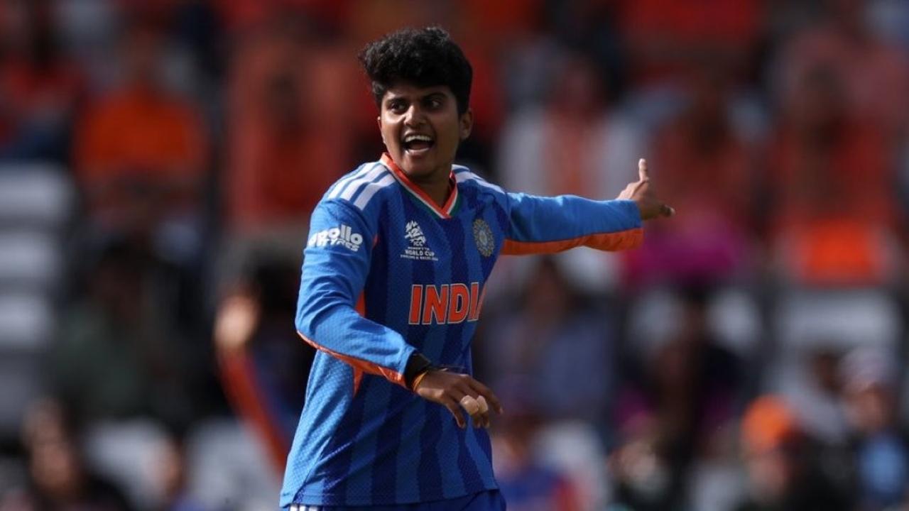 Indian spinner Sree Charani tops Women's T20I Bowler Rankings Sree Charani (Pic: BCCI)