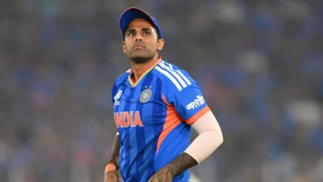 World Cup-winning captain Suryakumar Yadav set to be removed as T20 skipper Suryakumar Yadav (Pic: AFP)