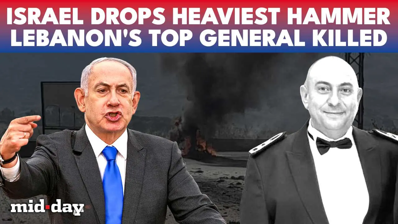 Top Lebanese General Killed as Israeli Strikes Leave 12 Dead