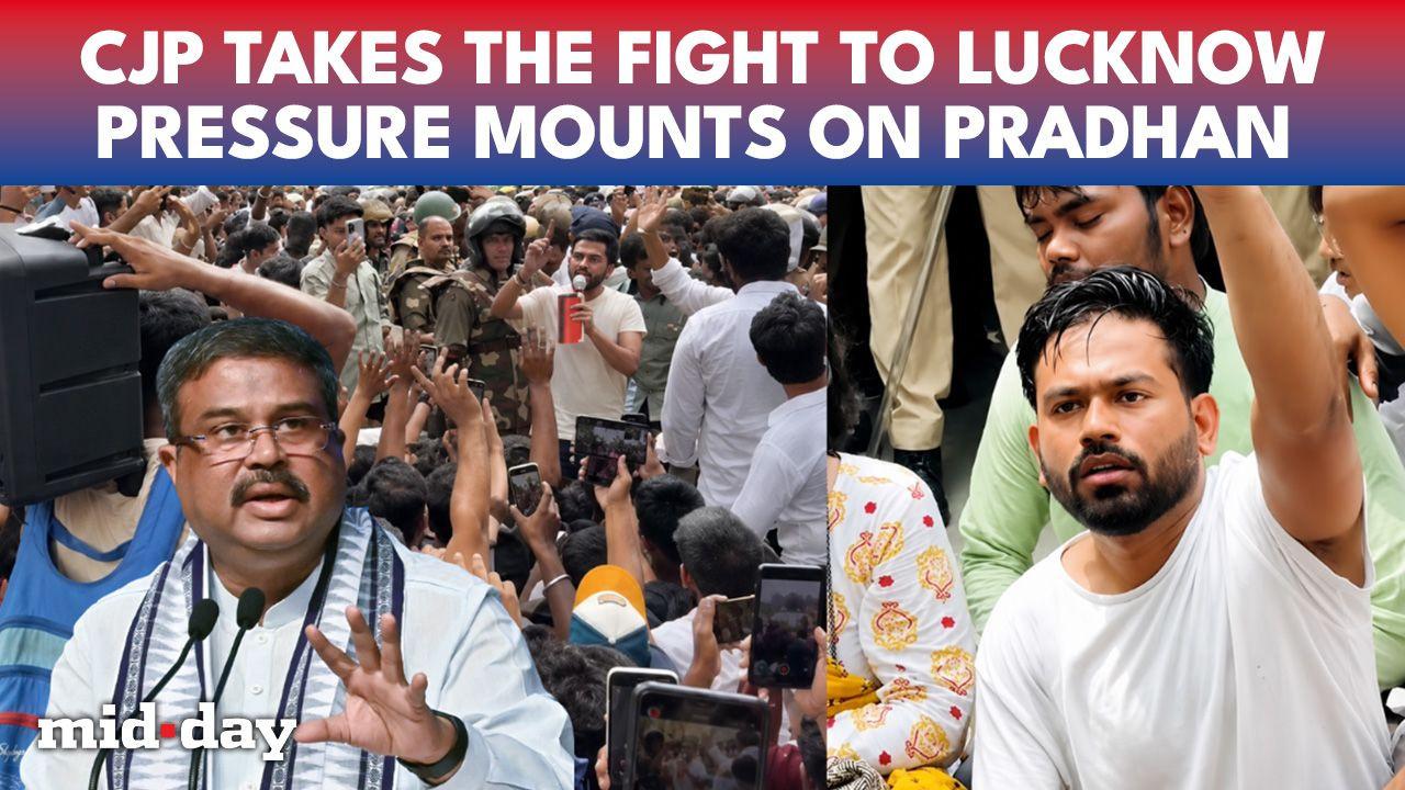 Dipke Leads Massive Protest As CJP Takes Battle To Lucknow