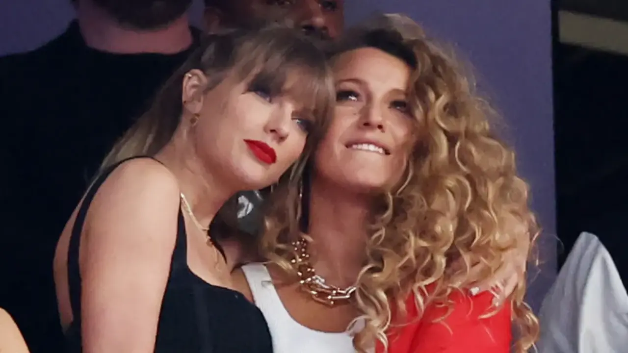 Taylor Swift and Blake Lively (Picture via X)