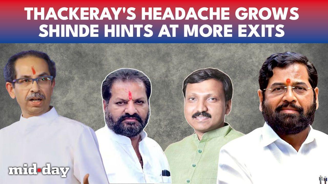 2 UBT MPs Join Shinde, Blow to Uddhav