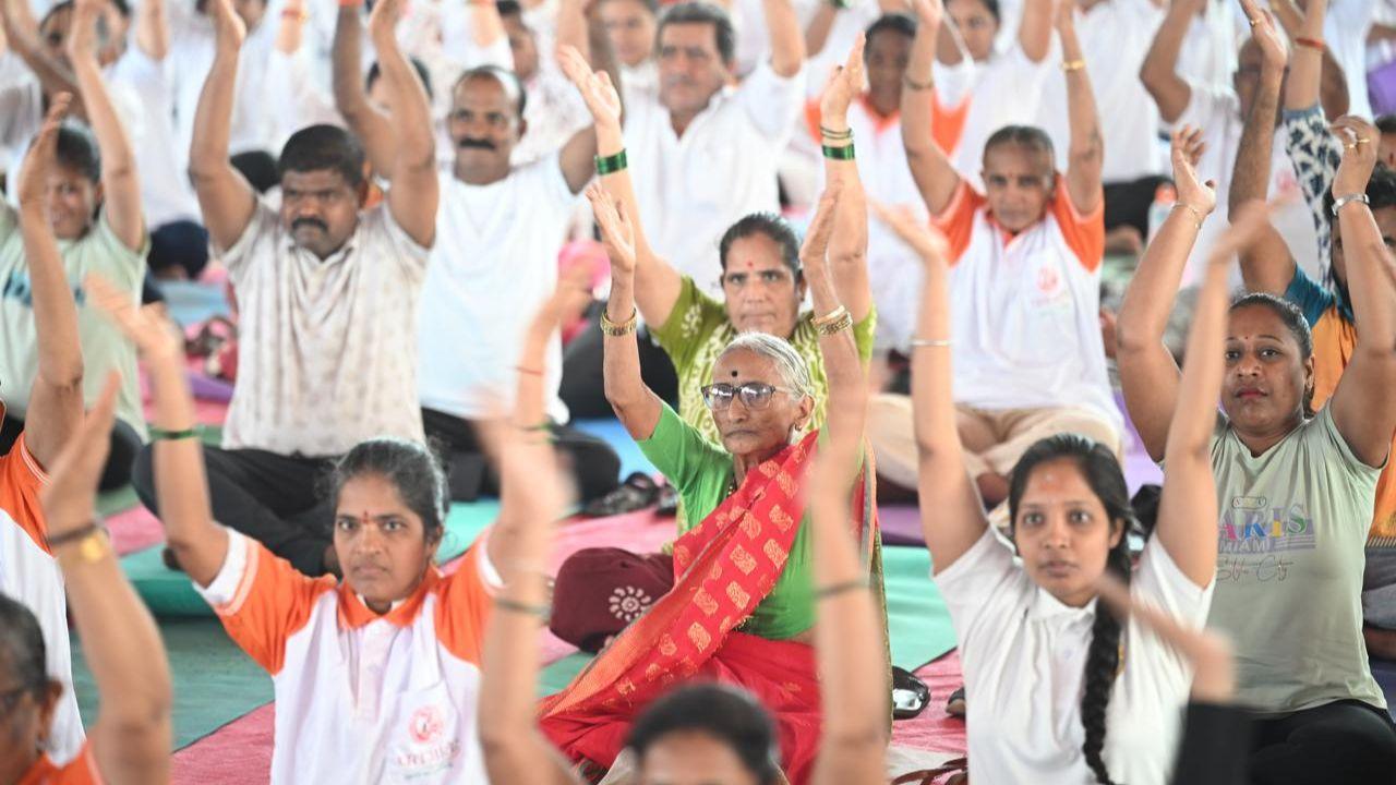 Many families also attended the sessions together, turning the occasion into a community-driven celebration of wellness. (PICS/ SATEJ SHINDE)