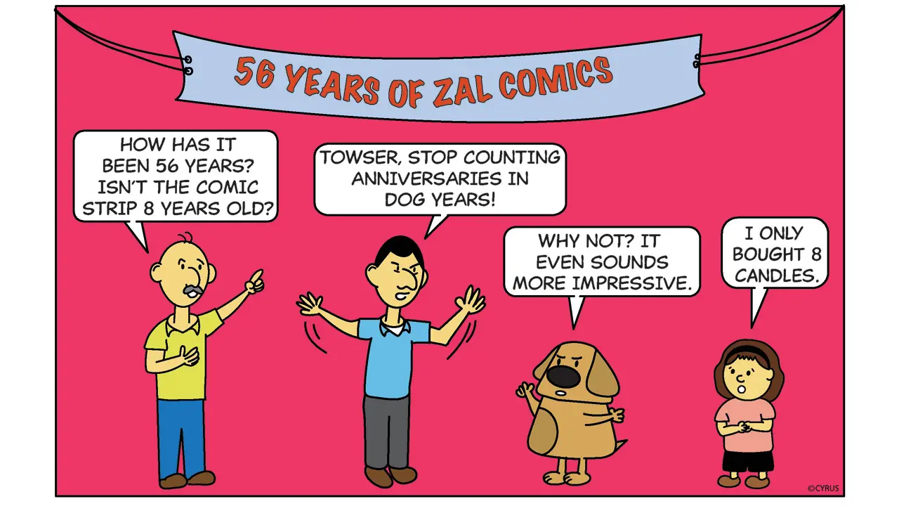 Sunday Cartoon: Cyrus Daruwala Presents - Zal