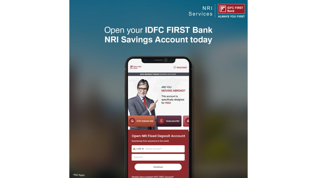 NRI banking India