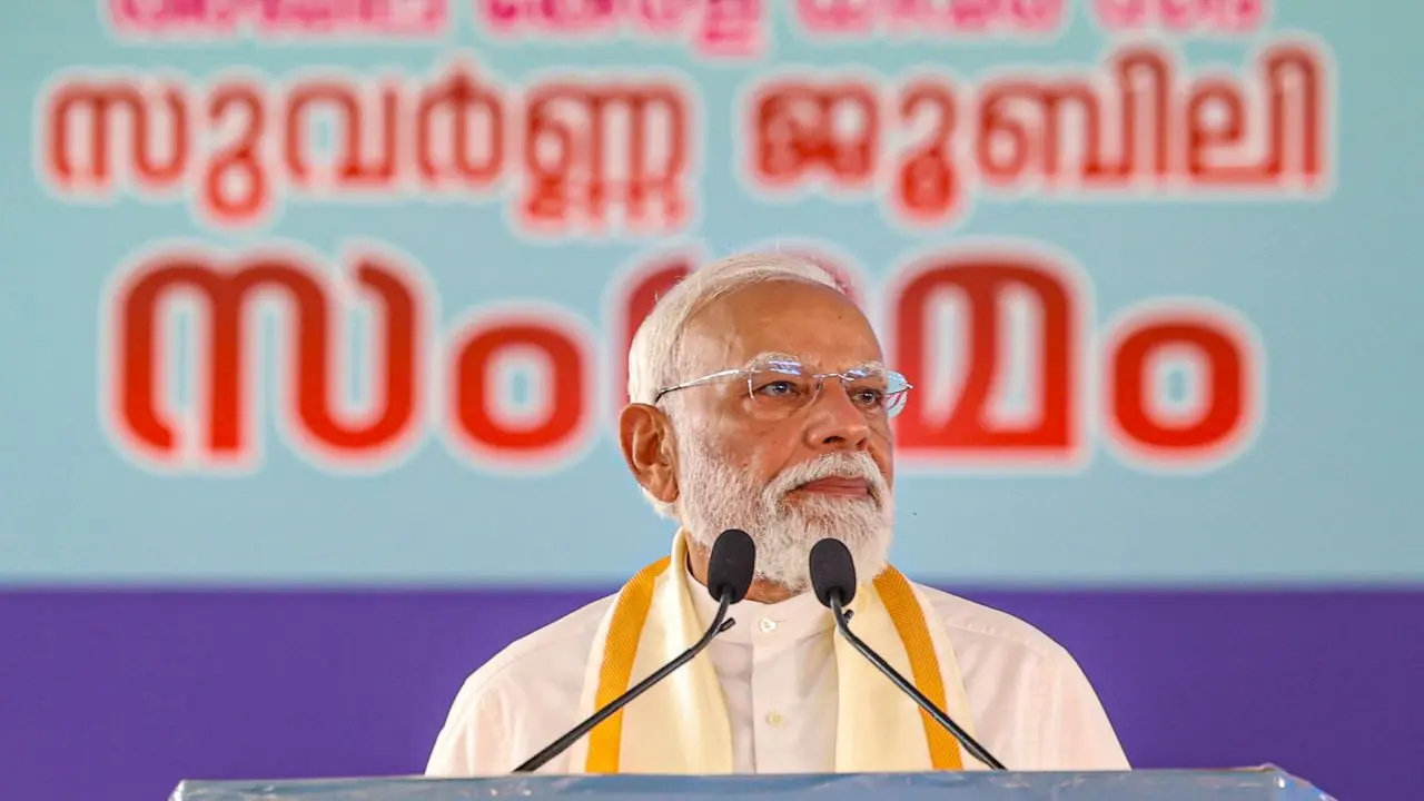 IN PHOTOS: PM Modi launches projects worth over Rs 10,000 crore in Keralam