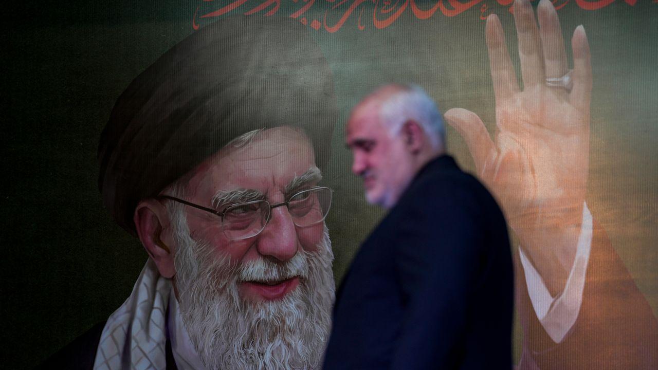 Iran's Ambassador to India Mohammad Fathali during a condolence meeting for Iran's Supreme Leader Ayatollah Ali Khamenei who was killed in US-Israel joint strikes in New Delhi