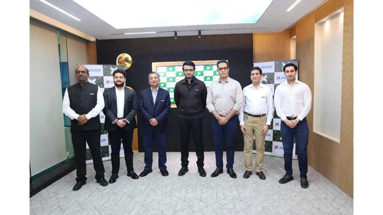 JAKSON Group Partners with Sourav Ganguly to Champion a Sustainable Future   