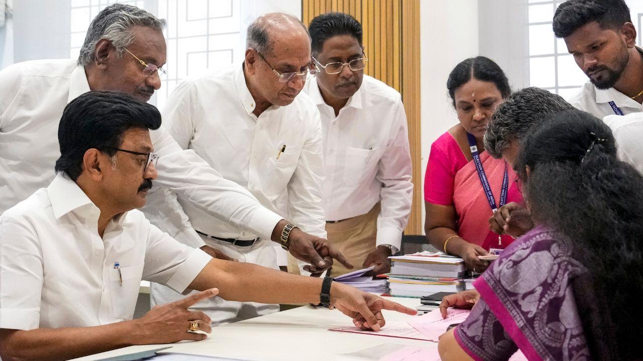 After filing his papers, Stalin expressed full confidence that people would hand him a spectacular victory for the 4th time in a row in Kolathur segment