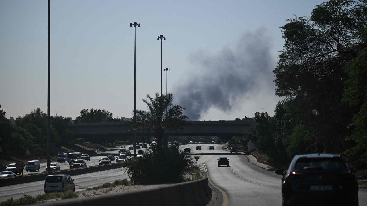 The US Embassy issues a security alert urging people not to approach the premises, confirming that personnel are sheltering in place amid the continuing threat of missile and UAV attacks