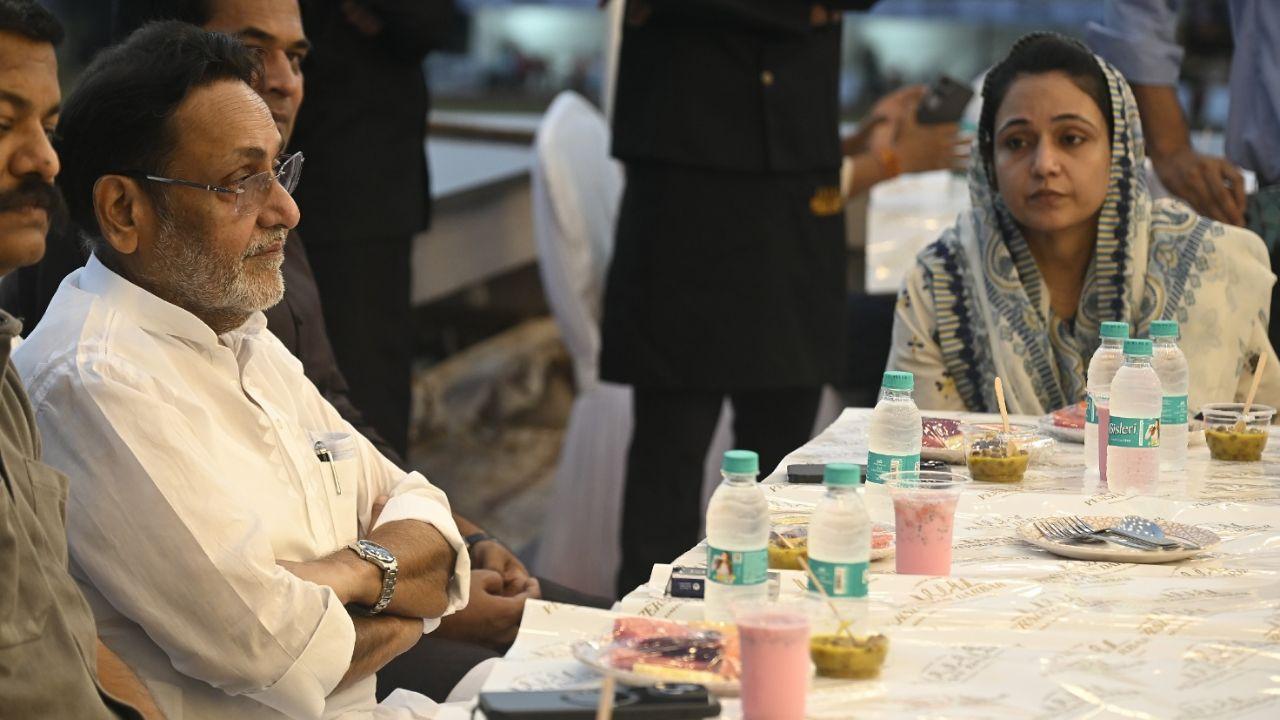 Father-daughter duo Nawab Malik and Sana Malik host a serene and spiritual evening of Dawat-e-Iftar in Mumbai