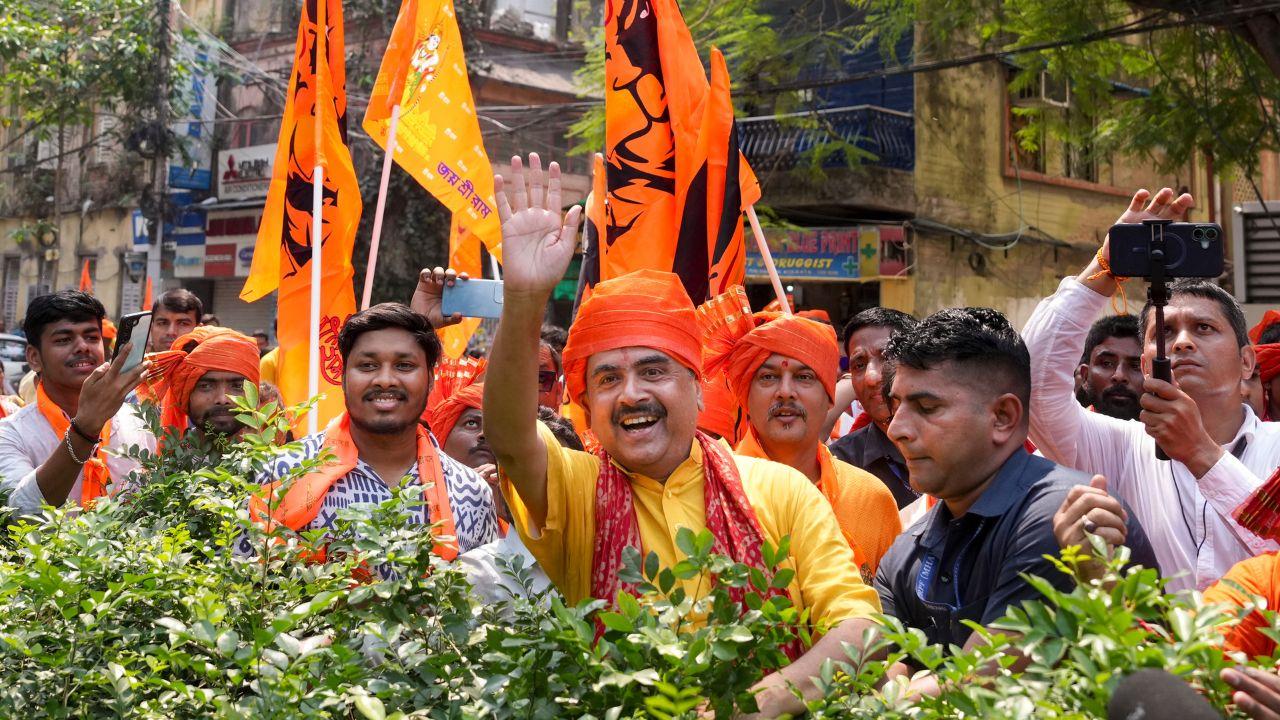 West Bengal Leader of Opposition Suvendu Adhikari will contest from Nandigram, where he defeated Mamata Banerjee in 2021, and from Bhabanipur