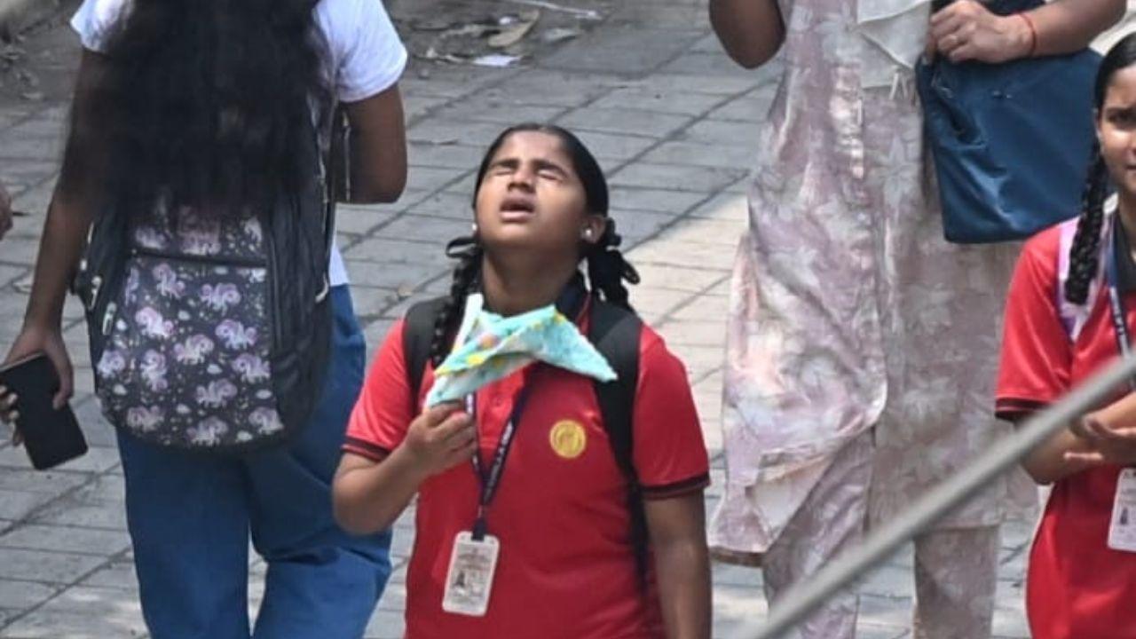 On Tuesday, the India Meteorological Department (IMD) had issued an orange alert for Mumbai with temperatures rising to 40 degC