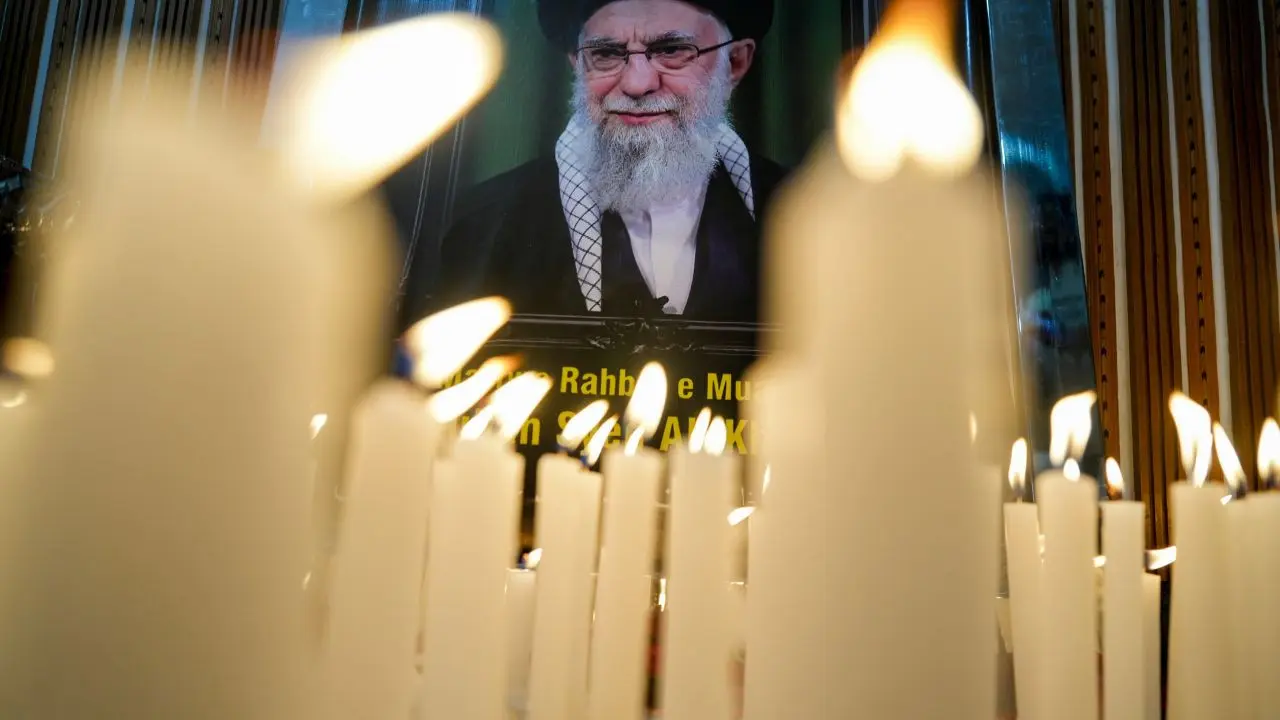 IN PICS: Delhi mourns Ayatollah Khamenei who was killed in US-Israel strikes