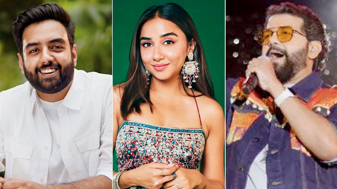 Yashraj Mukhate, Prajakta Koli and Avadhoot Gupte