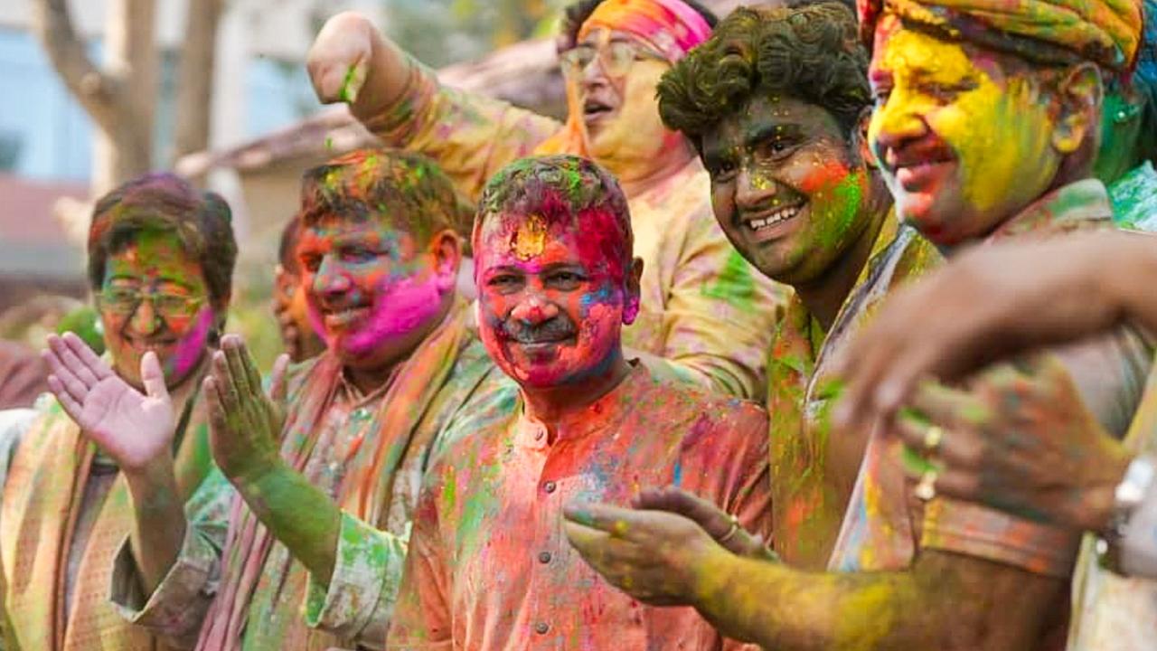 During the celebrations, Kejriwal alleged that a conspiracy had been hatched against the party and its leadership.