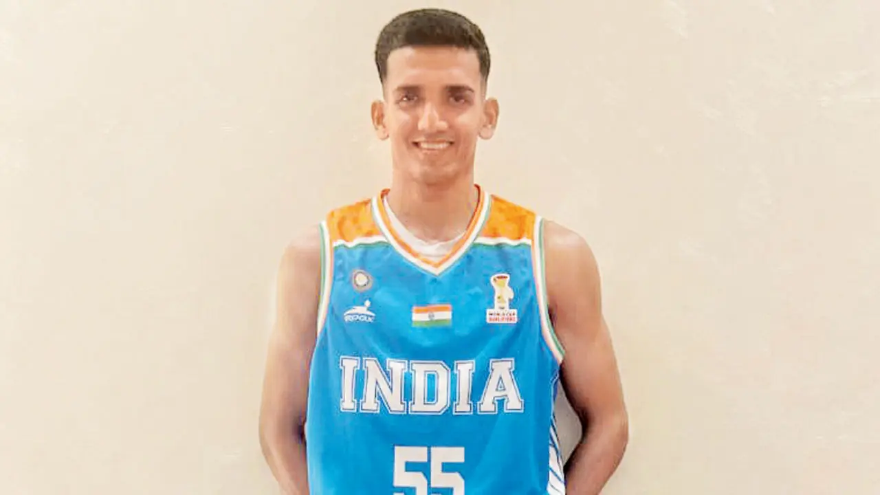 Indian Basketball player Aaron Monteiro’s India debut cut short