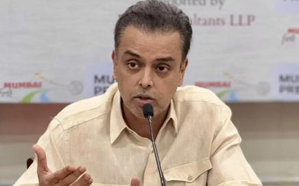 Shiv Sena MP Milind Deora. File pic