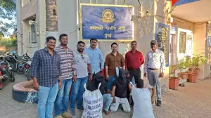 Mumbai Police seize 37 kg ganja in Malwani, three arrested