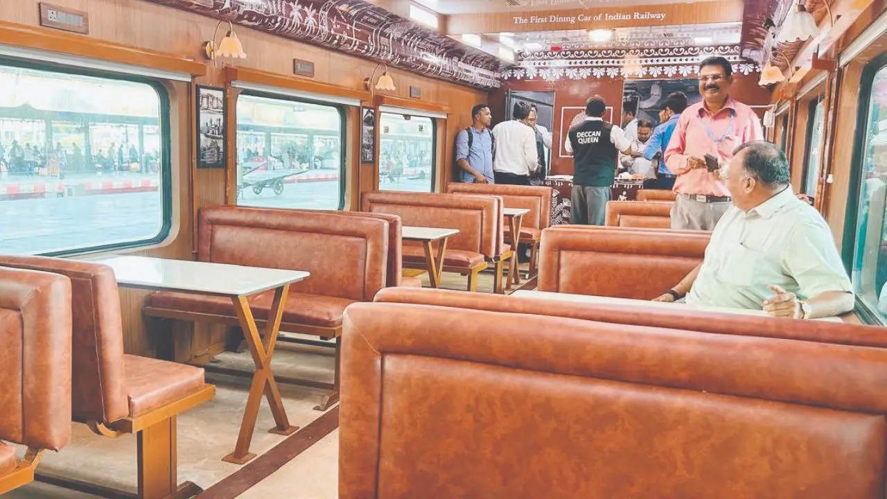 Deccan Queen goes vintage chic at 'Train Mahotsav' in Mumbai
