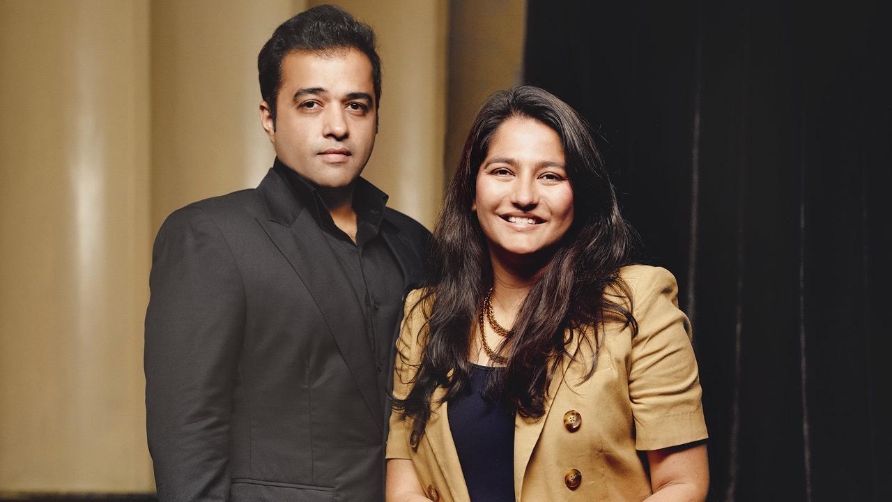 Aditya and Aditi Dugar. PIC/SUNHIL SIPPY