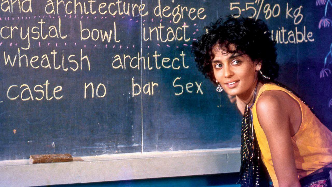 Arundhati Roy in the film