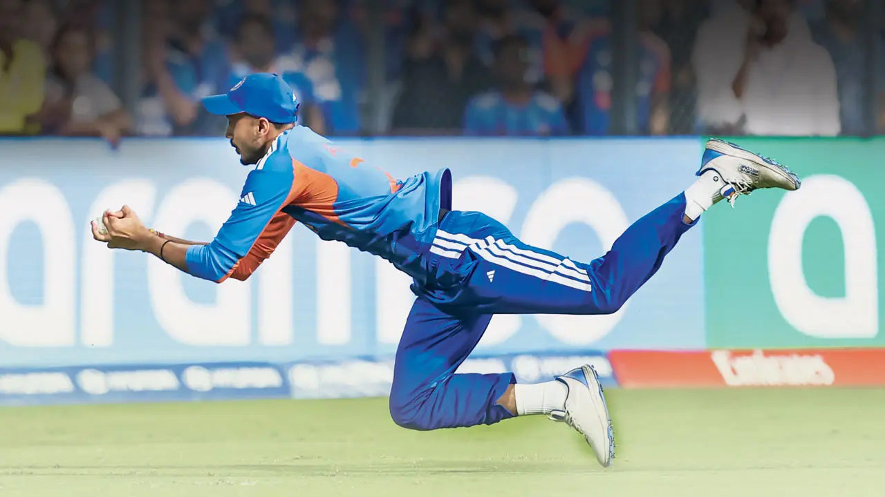 Axar’s airborne magic sends England's Brook packing in semi-final