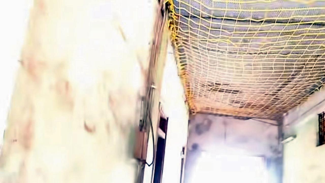 The main concourse of the BEST bus depot in Bandra West