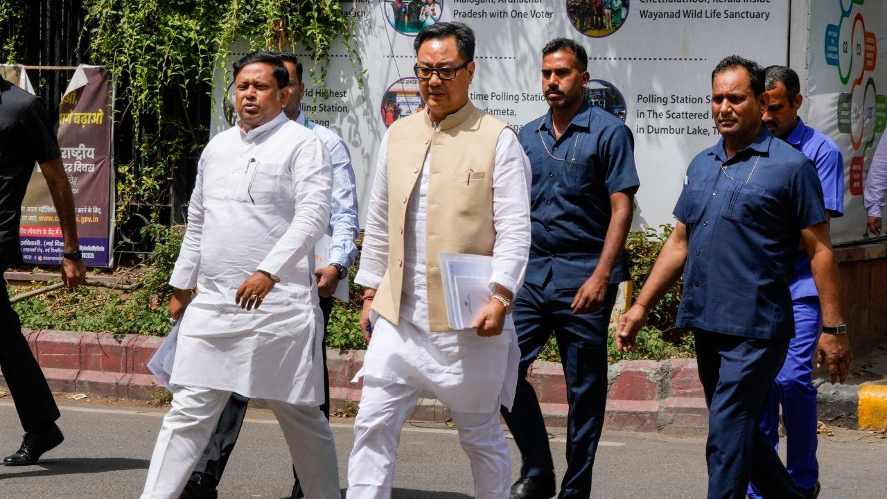 Union ministers Kiren Rijiju, Piyush Goyal and Sukanta Majumdar, and BJP chief spokesperson Anil Baluni were part of the delegation