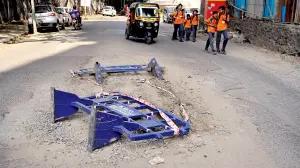 BMC’s roadwork or road hazard? Dug-up Bandra East road left unattended for weeks