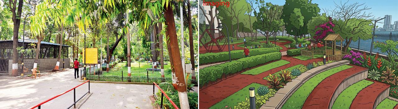 Walter D’Souza Garden at Marine Lines, one of four South Mumbai gardens set for a BMC-led green upgrade with bamboo plantations and landscaping