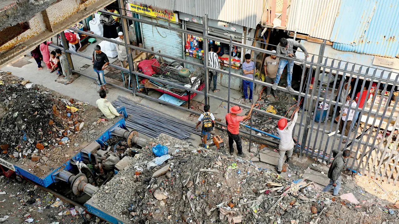Hope fencing is first step in Garib Nagar clean-up