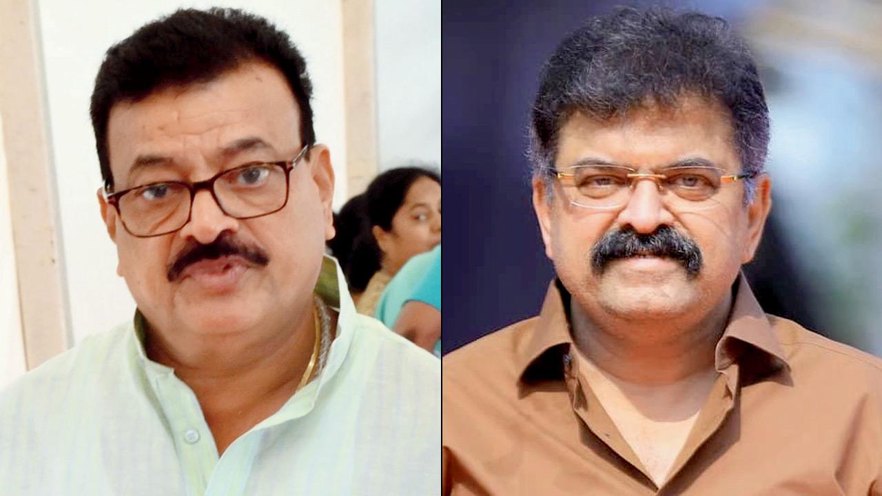 Bhaskar Jadhav and Jitendra Awhad