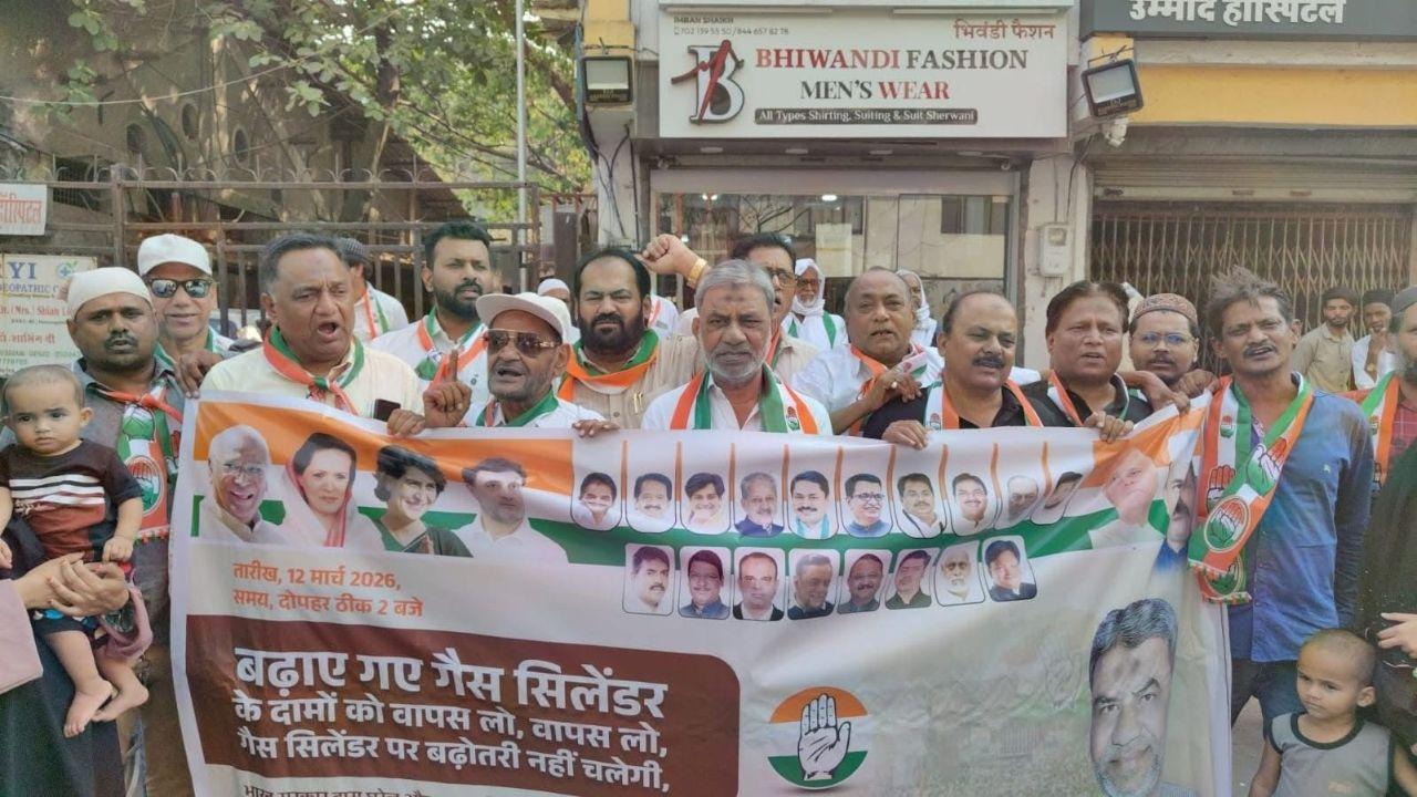 The protests were held across Nagpur, Pune, Thane, Wardha, Buldhana, Gondia, Palghar, Bhiwandi (seen above), Kalyan-Dombivali, Dharashiv, Chandrapur, and Panvel.