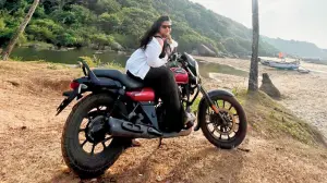 Vaishnavi Bhangare initially bought her 160cc bike for travel and long rides. Now it is a daily mode of transport