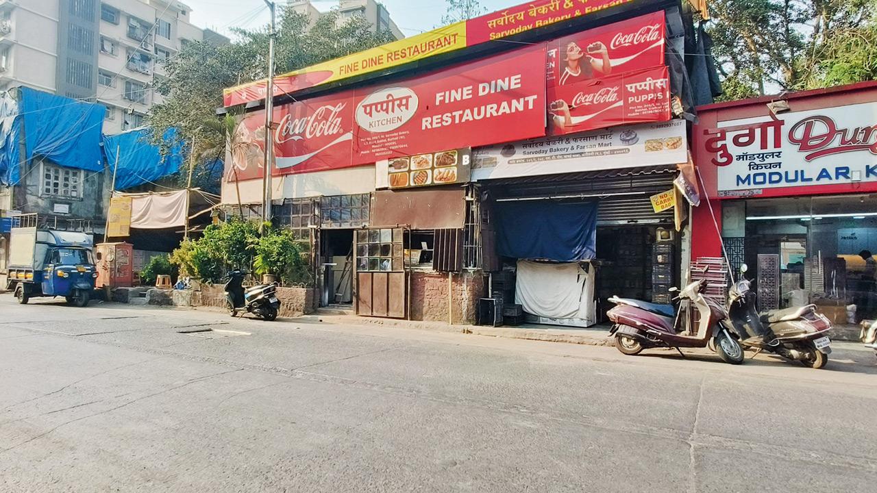 The Chinese restaurant that Tawade and his friend visited