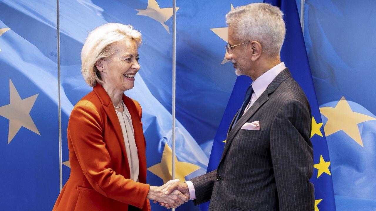 <p>The EAM also called on European Commission President Ursula von der Leyen and said her state visit to India in January marked a "turning point" in bilateral ties</p>