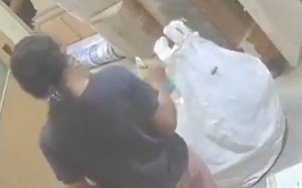 PIC/Screengrab of the CCTV footage