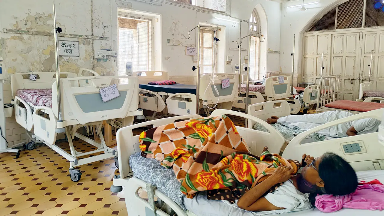 The recently opened  palliative care centre for patients in the cancer ward