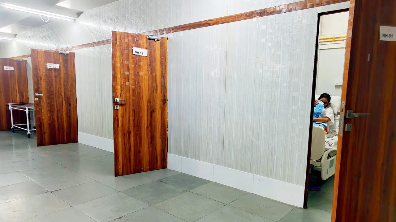 The hospital’s paid nursing home facility