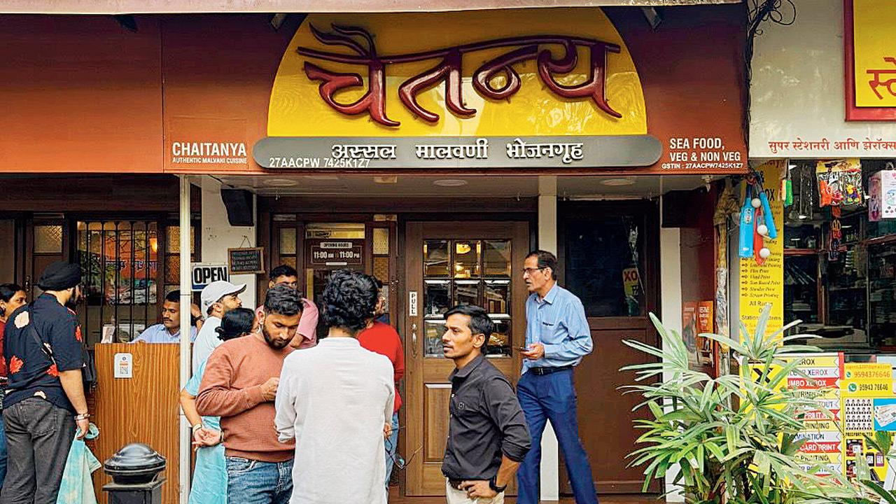 A view of the Dadar eatery