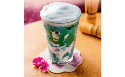 Walk On The Clouds Collagen Matcha. Pic courtesy/Mokai