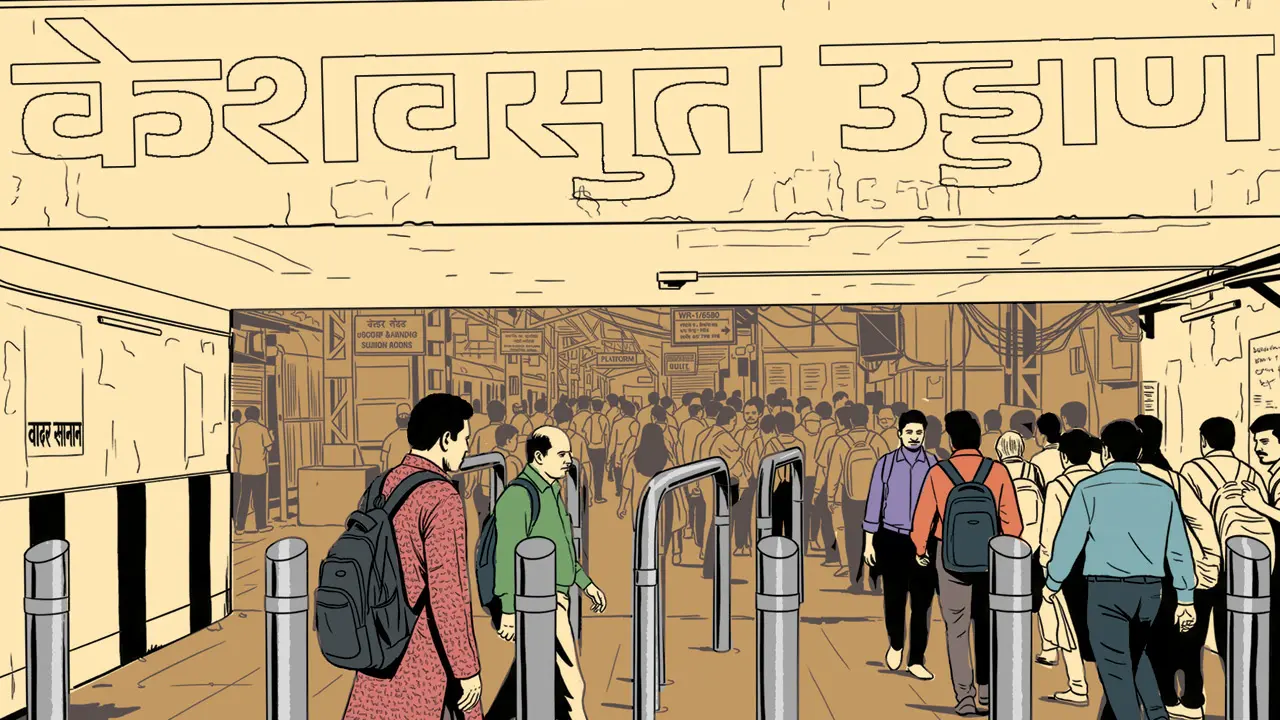 Eight underpasses leading to Dadar railway station will get bollards to foil encroachers