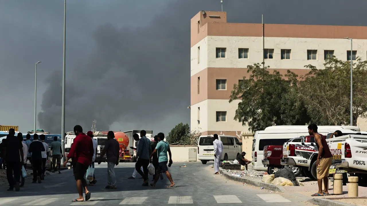 The authorities also urged the public not to circulate video clips dating back to the Jebel Ali Port fire on July 7, 2021, and confirmed that more reliable information will be broadcast upon receipt.