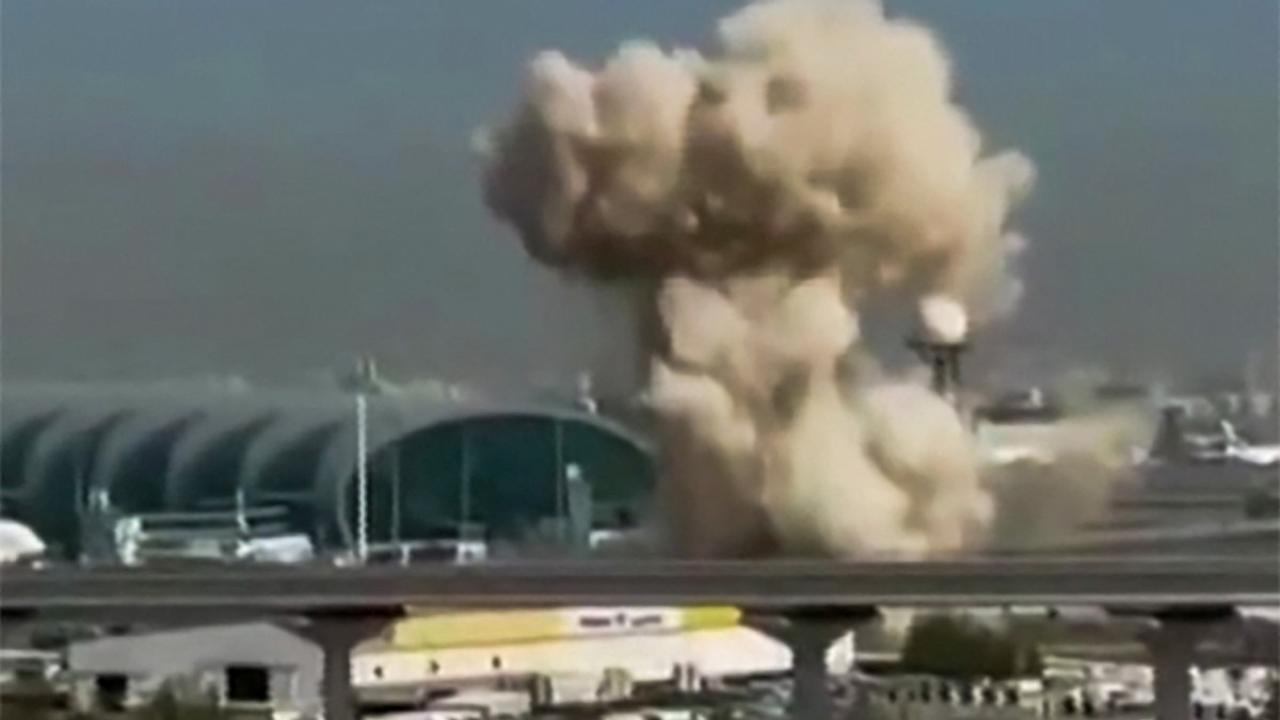Explosions heard near Dubai airport; 15 missiles, 119 drones intercepted