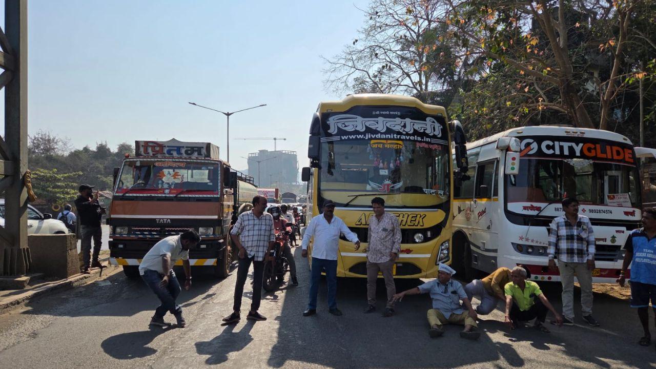 M-TAC leaders claimed the e-challan system has caused hardship not only to transport operators but also to ordinary vehicle owners. PIC VIA RAJENDRA B AKLEKAR