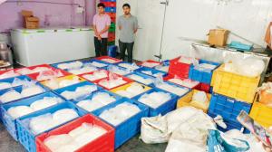 Six held, 3,900 kg adulterated paneer seized in Secunderabad's Ganj Bazar raid