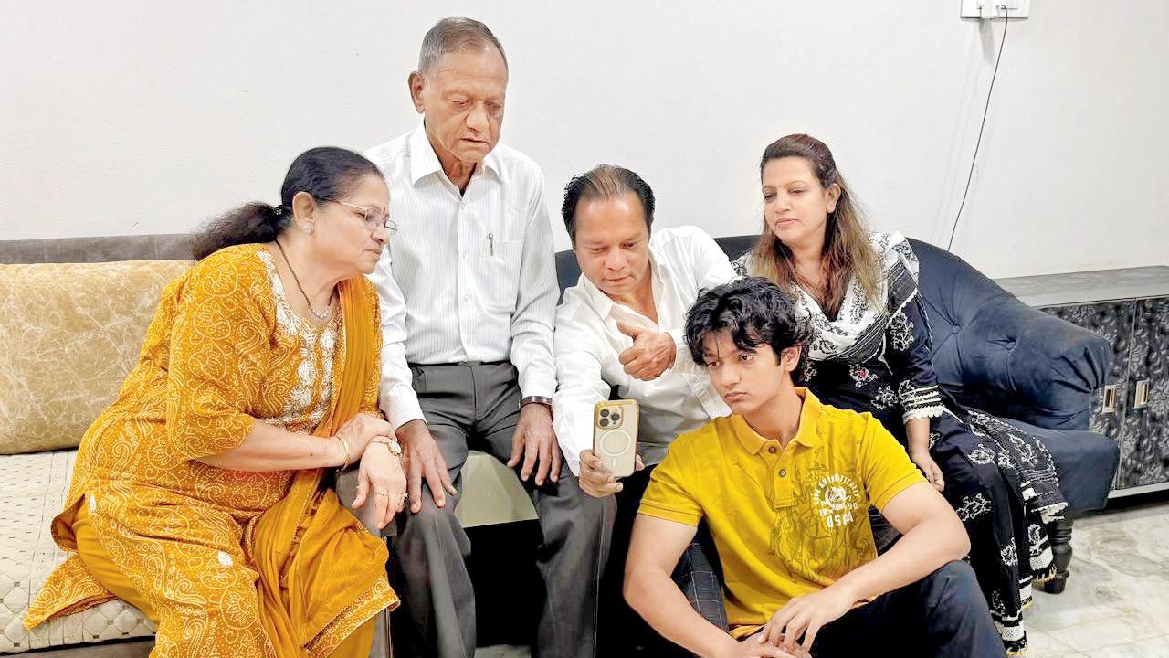 Family members remain in constant contact over video calls as the Bahrain-based Mohites navigate the tense situation abroad